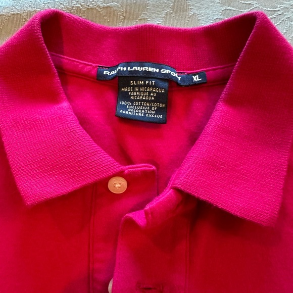 Ralph Lauren raspberry polo - Picture 3 of 9